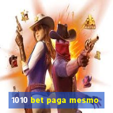 1010 bet paga mesmo